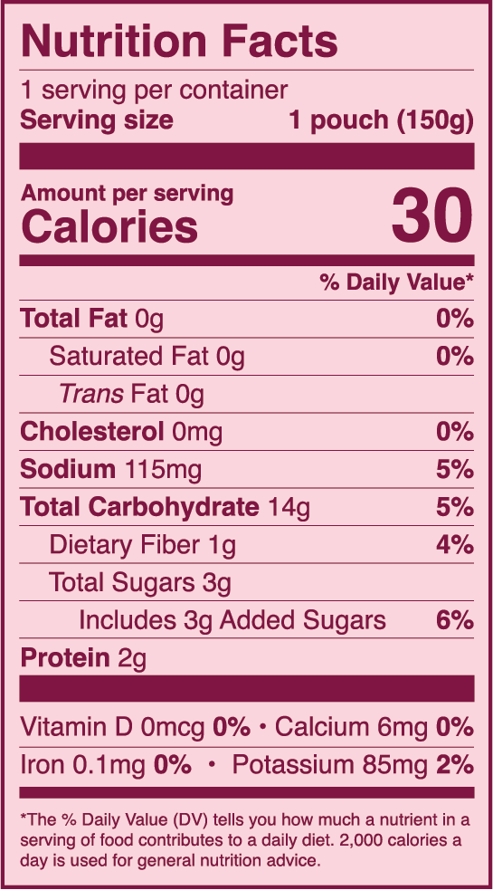 Nutrition Facts