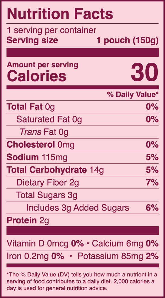 Nutrition Facts