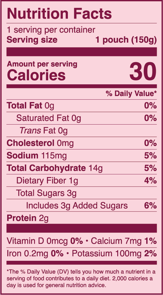 Nutrition Facts