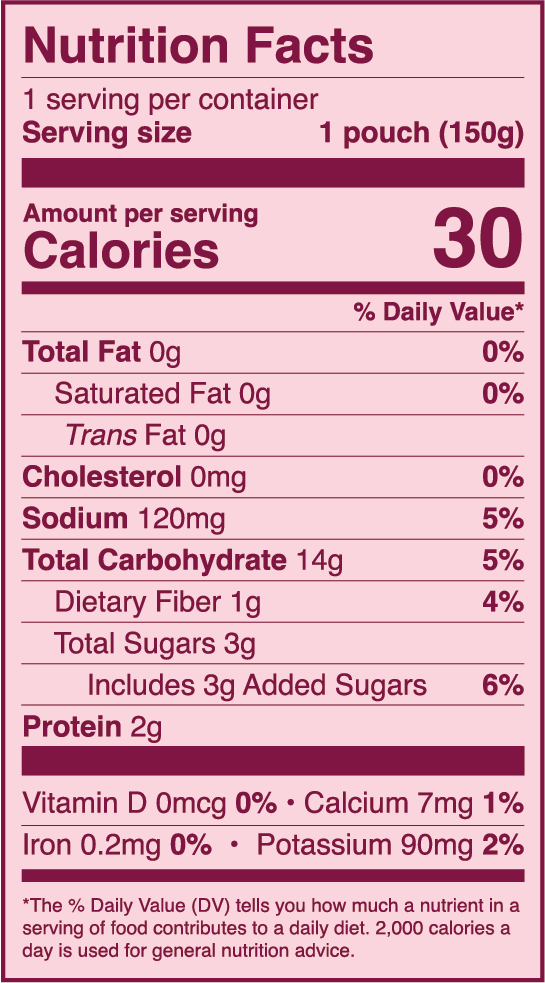 Nutrition Facts